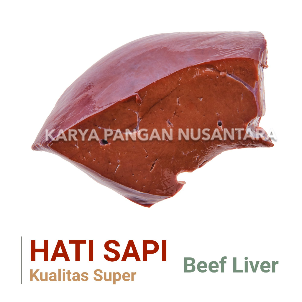 

HATI SAPI DAGING ATI SAPI BEEF LIVER FRESH FROZEN HATI SAPI PACK 1KG