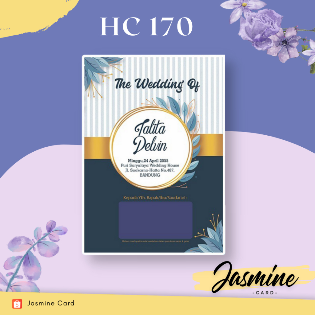 BLANGKO UNDANGAN PERNIKAHAN SOFTCOVER TERMURAH HC 170