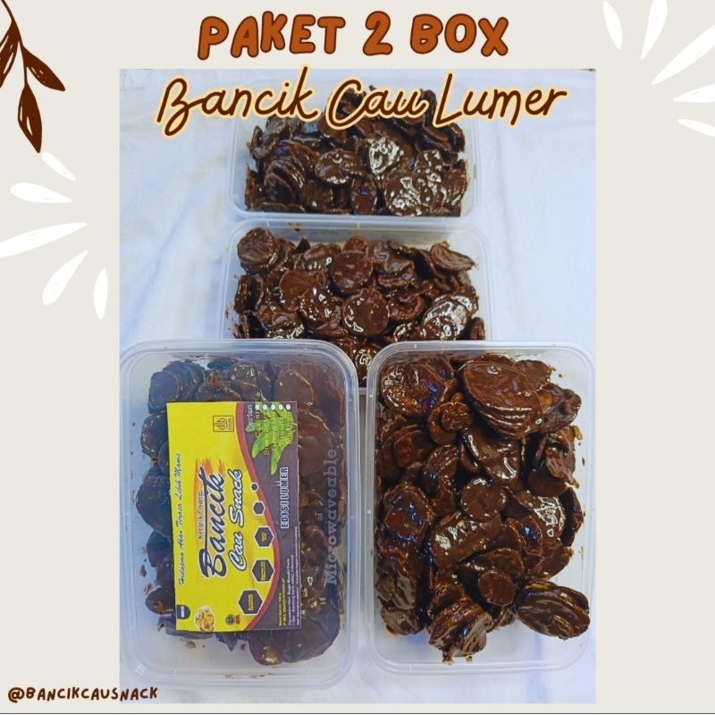 

Keripik Pisang Lumer Bancik Cau Snack