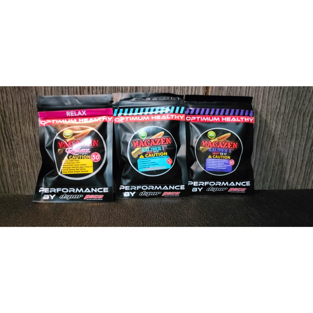 Magazen paket relax angkrem +kaliber 1&2 harga lebih murah