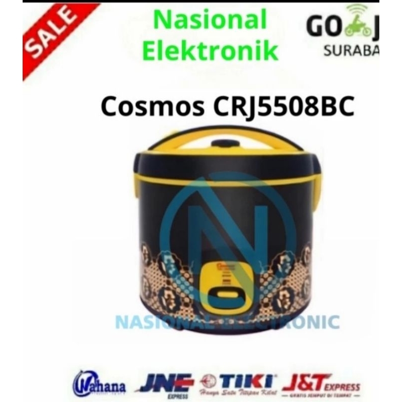 Magicom Cosmos CRJ5508BC/Penanak Nasi Cosmos CRJ5508BC/Magicom Cosmos 2.5liter/Cosmos Magicom CRJ-5508BC