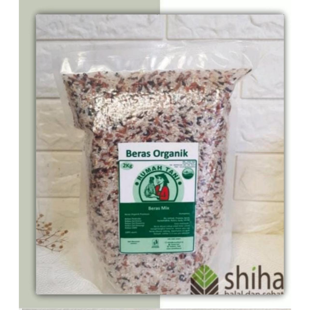 

SHIHA - Beras Organik Mix Rumah Tani 2 kg