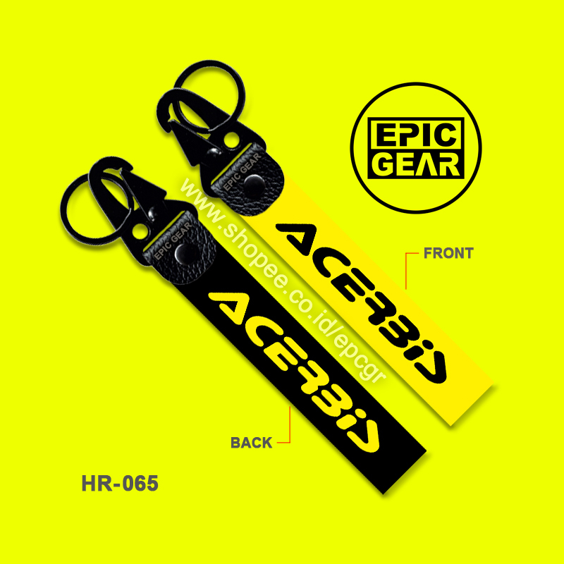 HIGH QUALITY GANTUNGAN KUNCI LOGO ACERBIS PREMIUM KEYCHAIN MOTORSPORT SEPEDA MOTOR KEY CHAIN BIKE WA
