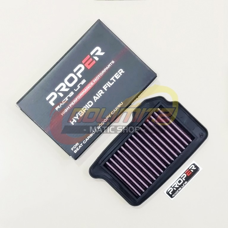 Hybrid Air Filter Udara Proper Racing Line Honda Beat Scoopy Karbu