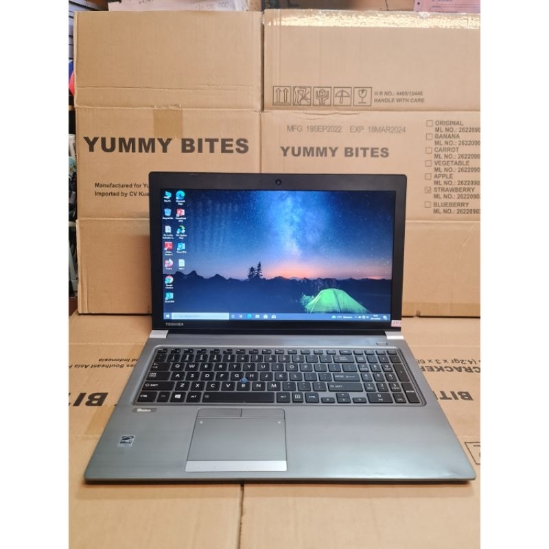 Laptop Toshiba Tecra Z50 Core i5 Gen 4 Ram 16GB Ssd 1TB Layar 15in Ada Numlock Mulus dan Slim