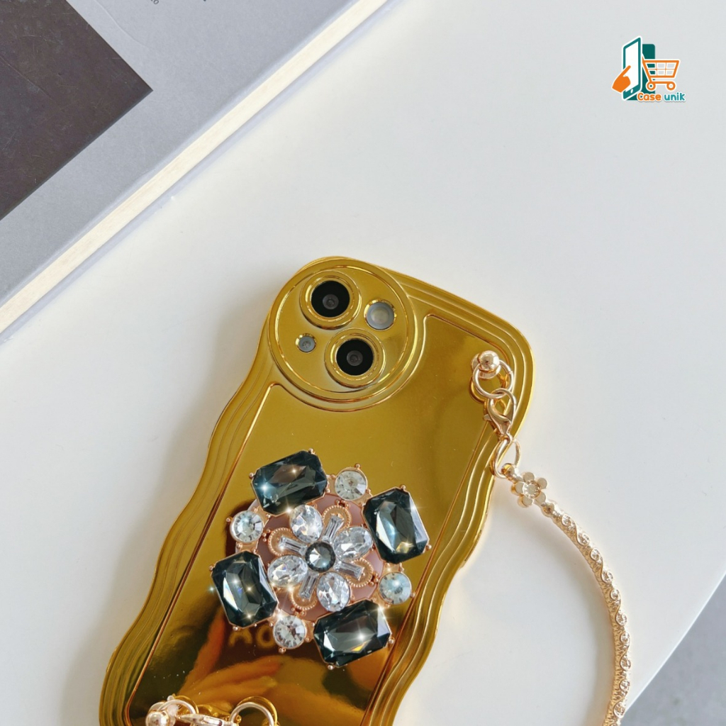 CASE WAVE MODEL TAS JINJING POPSOCKET 3D STAND GOLD FOR SAMSUNG A10 A11 M11 A12 M12 A14 A51 A20S A13 A23 A32 CS5920