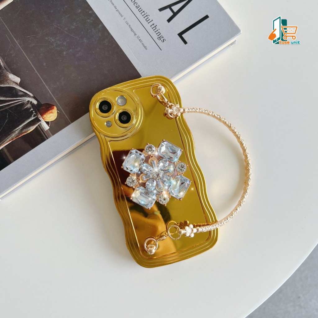 CASE WAVE MODEL TAS JINJING POPSOCKET 3D STAND GOLD FOR IPHONE 7 8 7+ 8+ X XS XR 11 PRO MAX CS5922