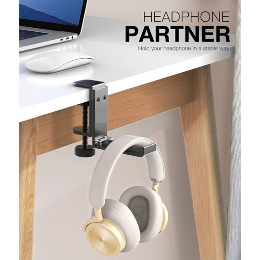 GRIVY Stand Hanger Headphone Hook Gantungan Headset Cantolan Kabel