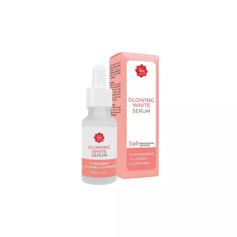 viva glowing white serum triple brightening booster
