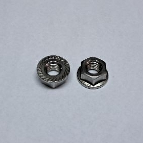Flange Nut M8 stainless steel / Mur flange M8 ss / Flange nut ss m8