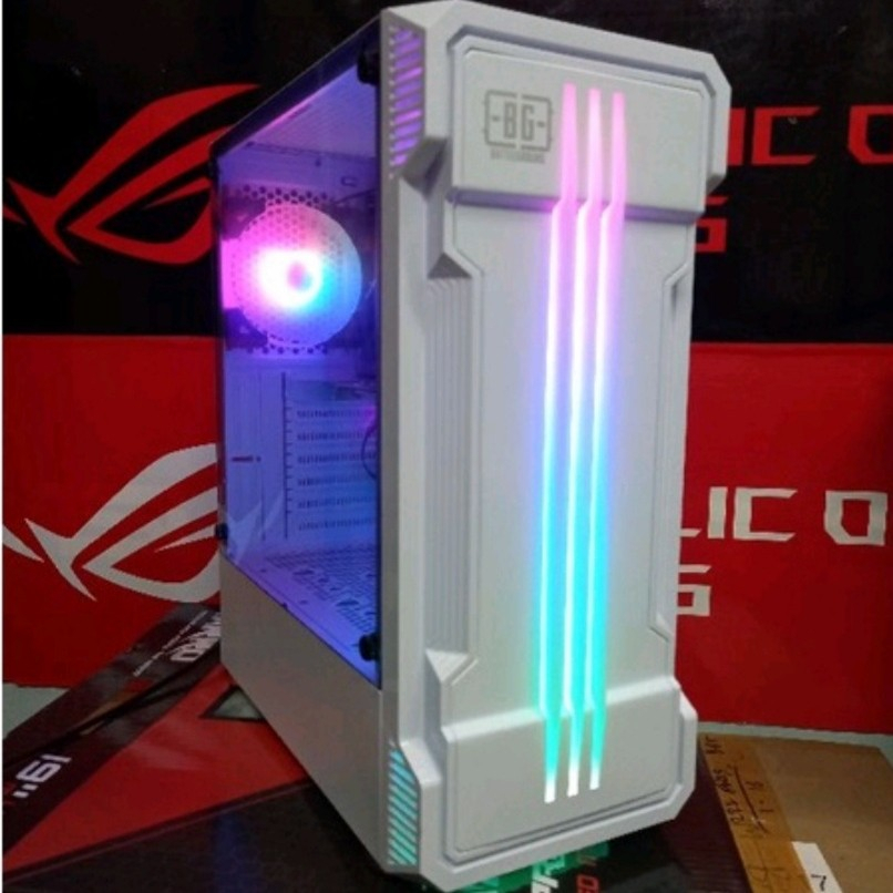 Pc gaming core i7 3770 ram 16 gb ssd 120 gb hdd 500gb edit lancar keyboard mouse gaming