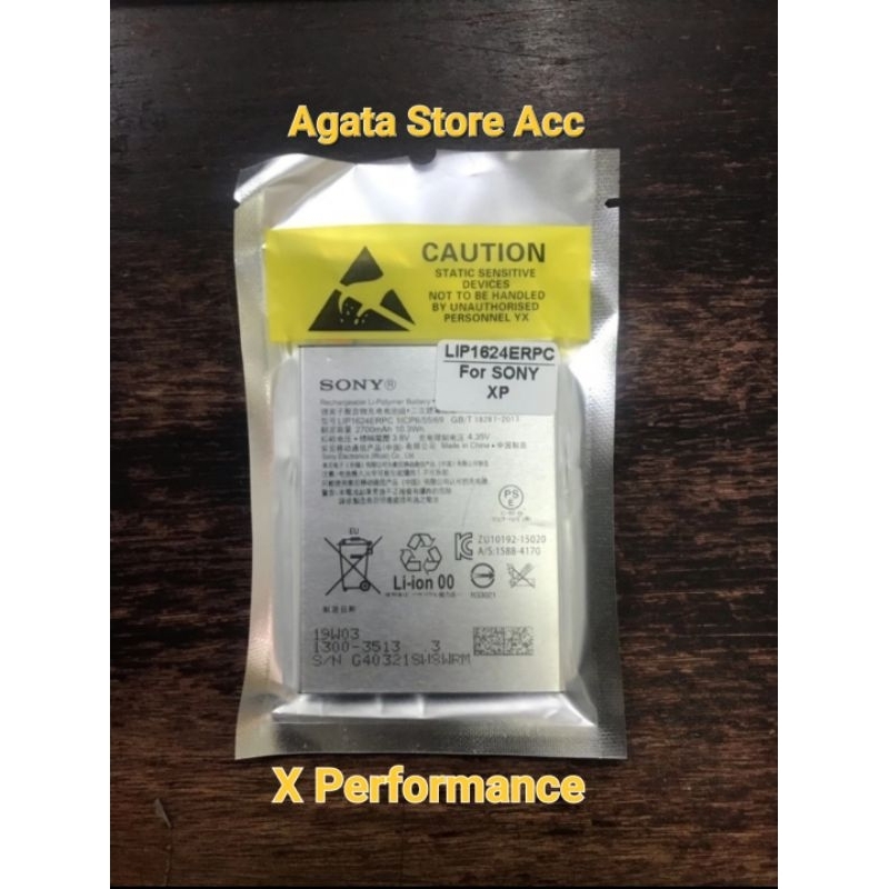 Baterai Batre Sony Xperia X Performance LIP1624ERPC Original Sony Battery
