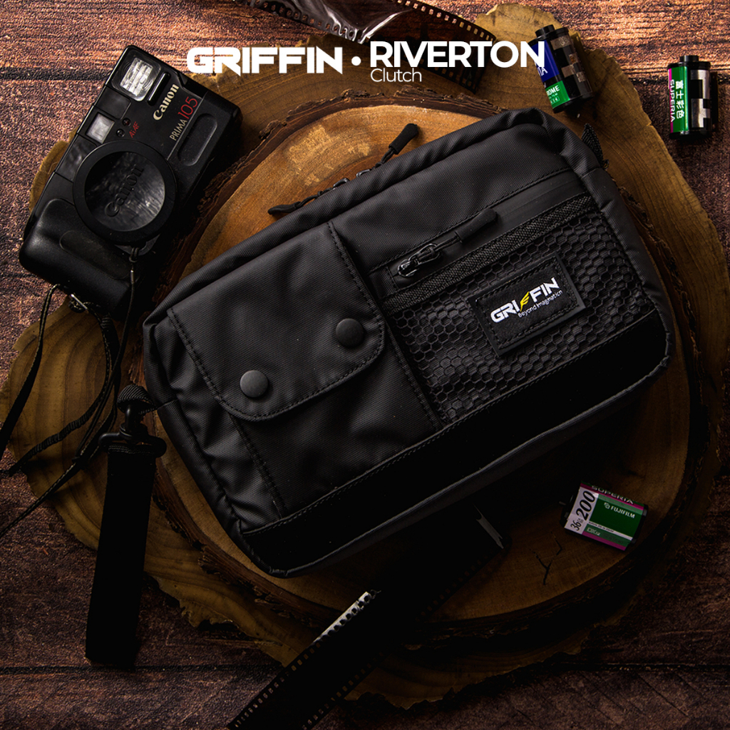 Pouch Clutch Pria Elegan Riverton Waterproof by Griffin