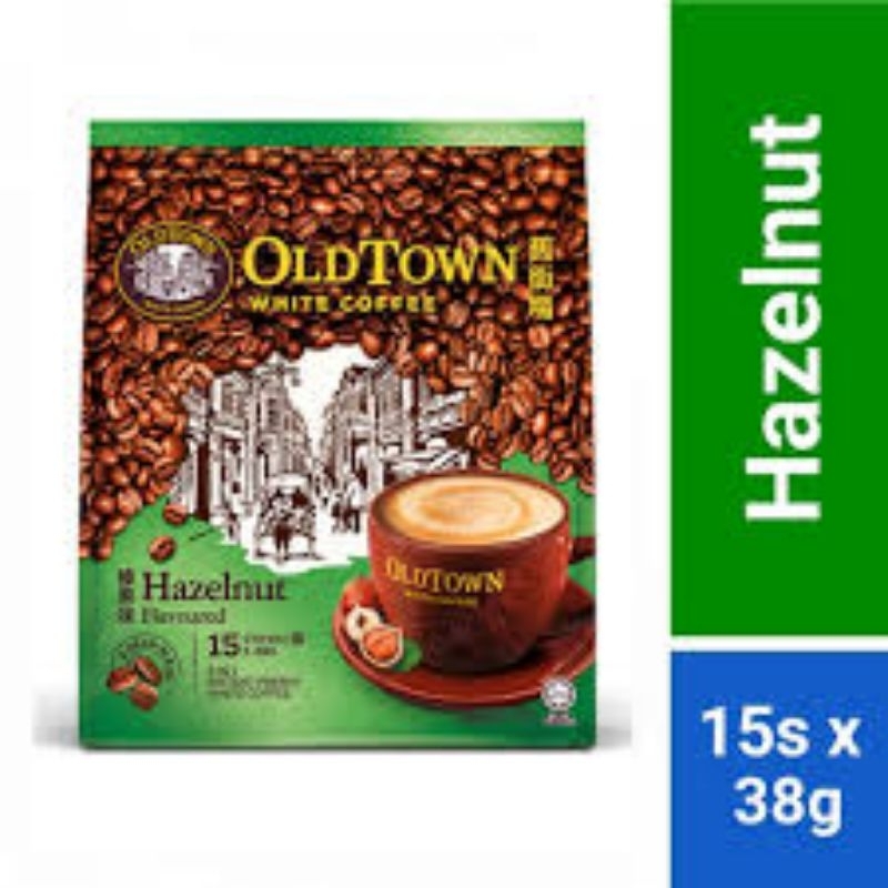 

OLDTOWN WHITE COFFEE HAZELNUT OLD TOWN ISI 15SACHETS