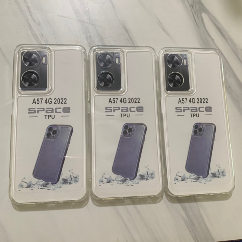 Softcase Oppo A55 4G Oppo A57 4G 2022 Oppo A58 5G A78 5G Oppo Reno 8T 5G - Case Clear Bening Space Tpu - UA