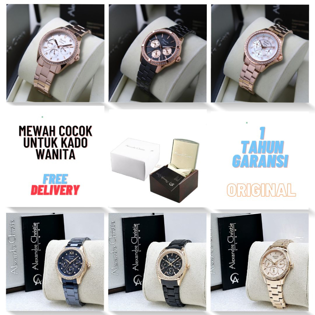 ORIGINAL TERBARU Alexandre Christie Wanita ac2A69 ac2A36 ac2A66 ac2A30 ORIGINAL QUALITY