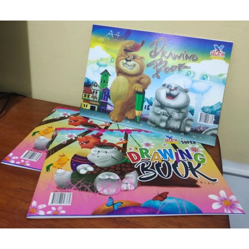 

BUKU GAMBAR GELATIK KEMBAR A4