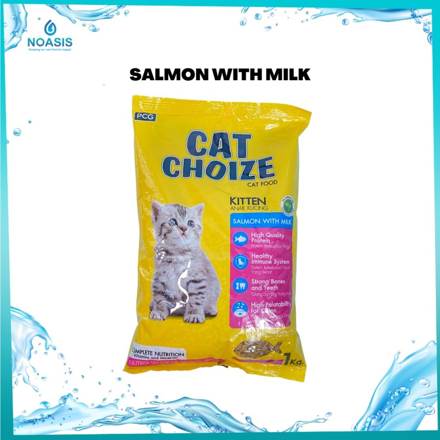 CAT CHOIZE Dry Food 1000gr Makanan Kucing Kitten Makanan Kucing Kering