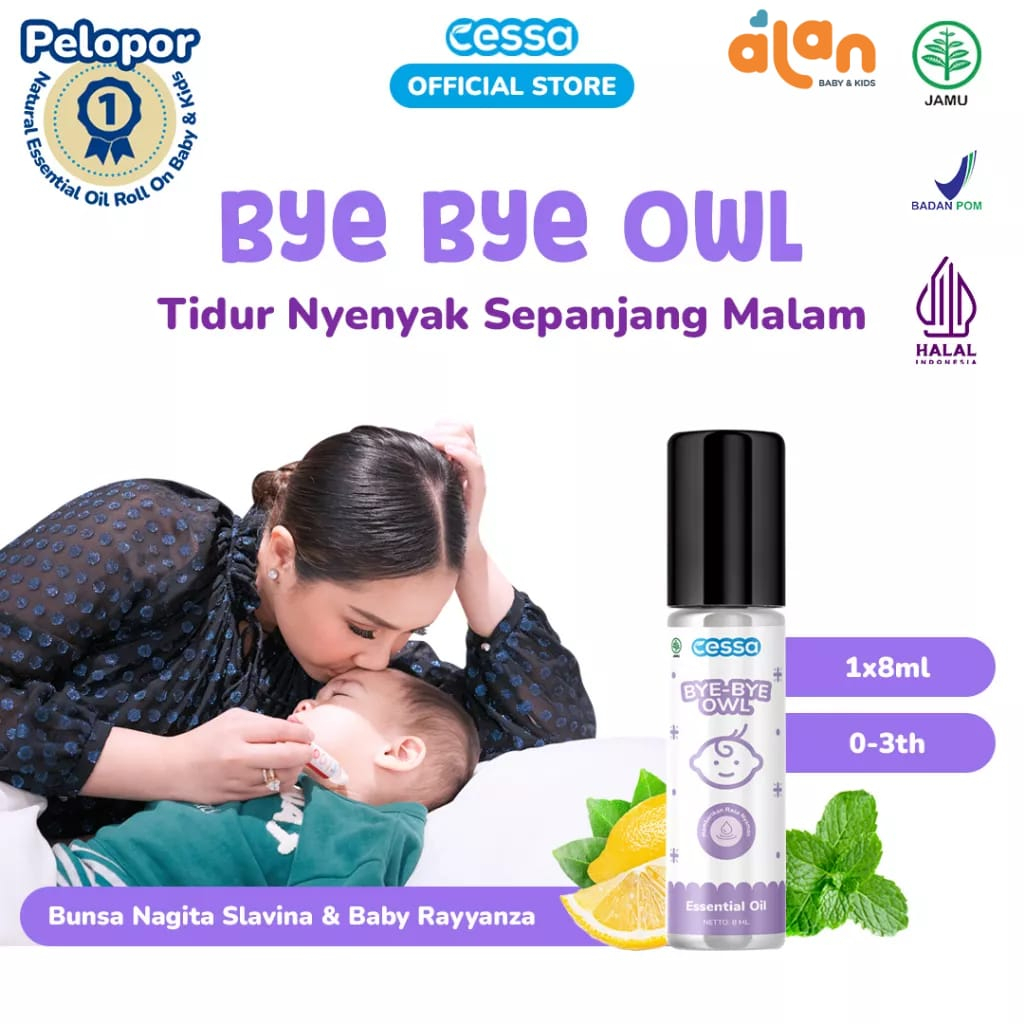 Cessa Bye Bye Owl - Natural Essential Oil