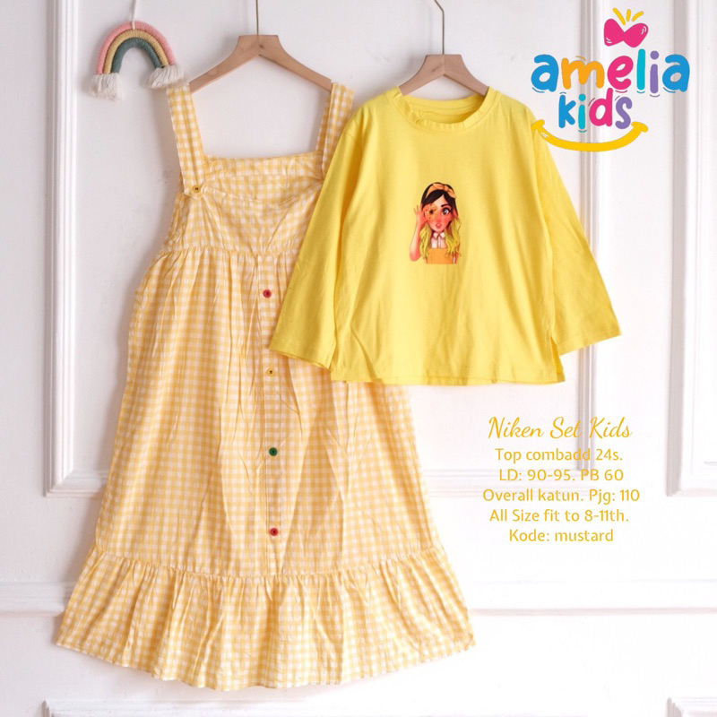 NIKEN SET KIDS || ORIGINAL BY AMELIA KIDS