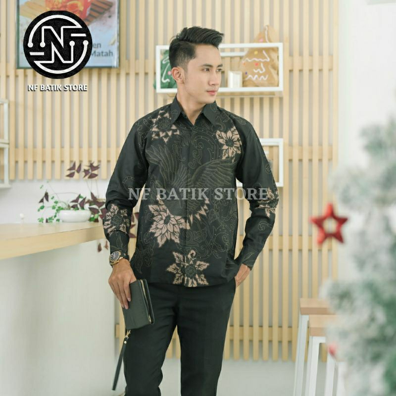 Mliwis Kemeja batik solo / Full furing / Kemeja batik pria / Batik kondangan / Batik sragenan / Bati