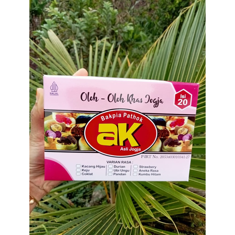 

BAKPIA Jogja MIX isi 20 (campur) kering