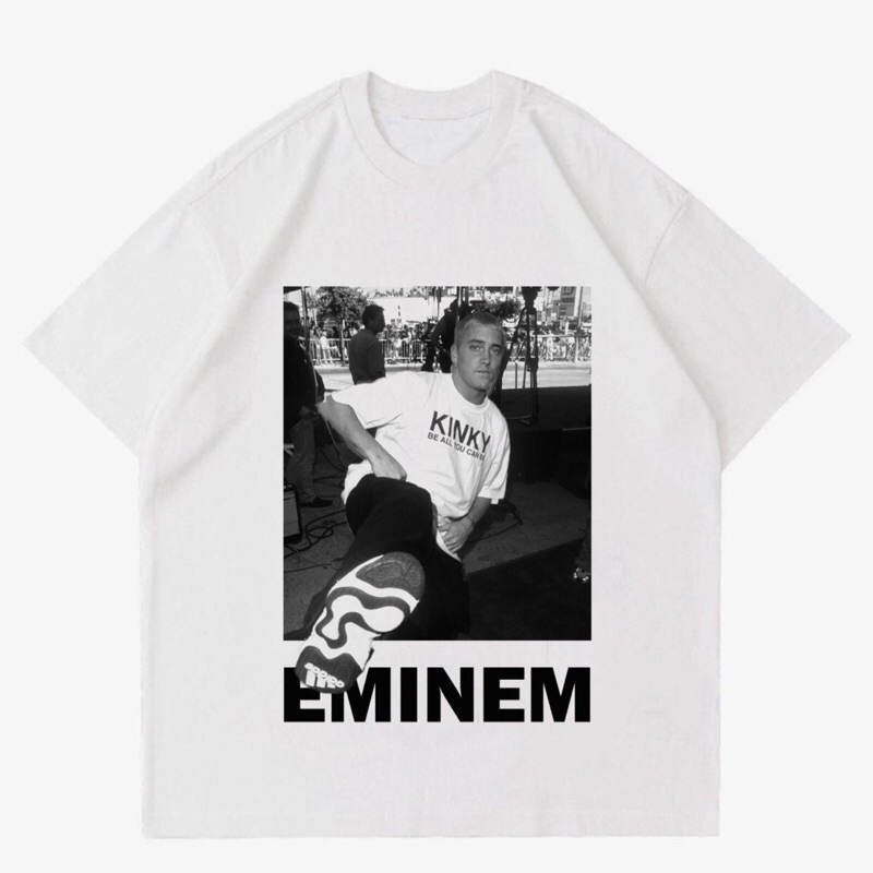 BAJU KAOS VINTAGE RAP TEE “THE EMINEM” |T-SHIRT VINTAGE RAP TEE EMINEM| BAJU KAOS OVERSIZE PRIA