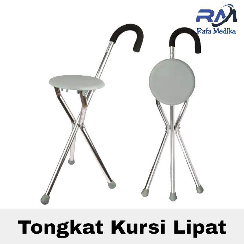 Tongkat Kursi Lipat  Tongkat Kursi Orang Tua