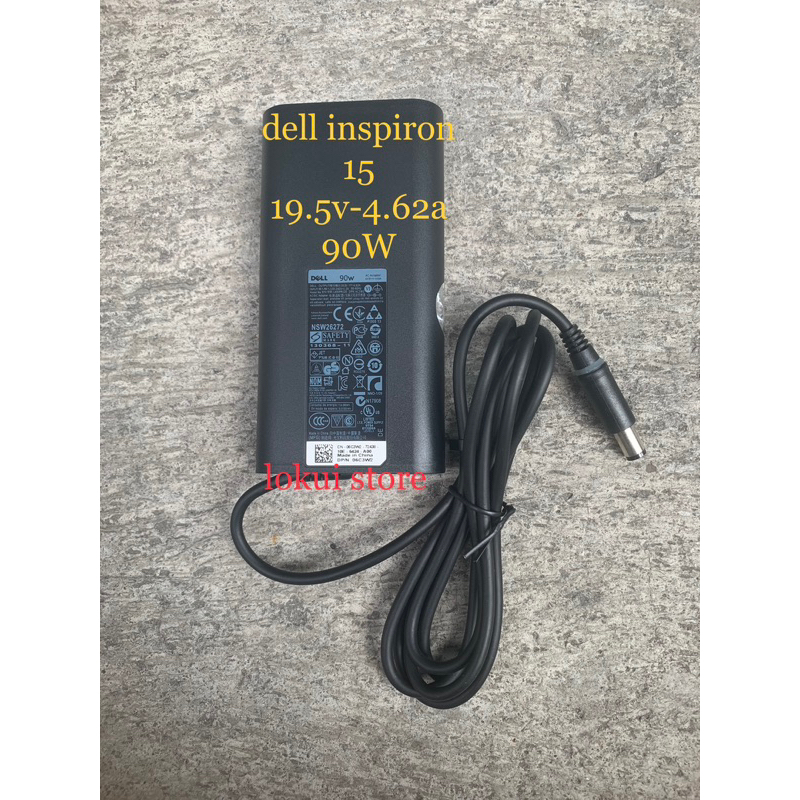 Adaptor Charger Original Dell Inspiron 15 7000 7537 7567 19V 4.62A~90W OVAL