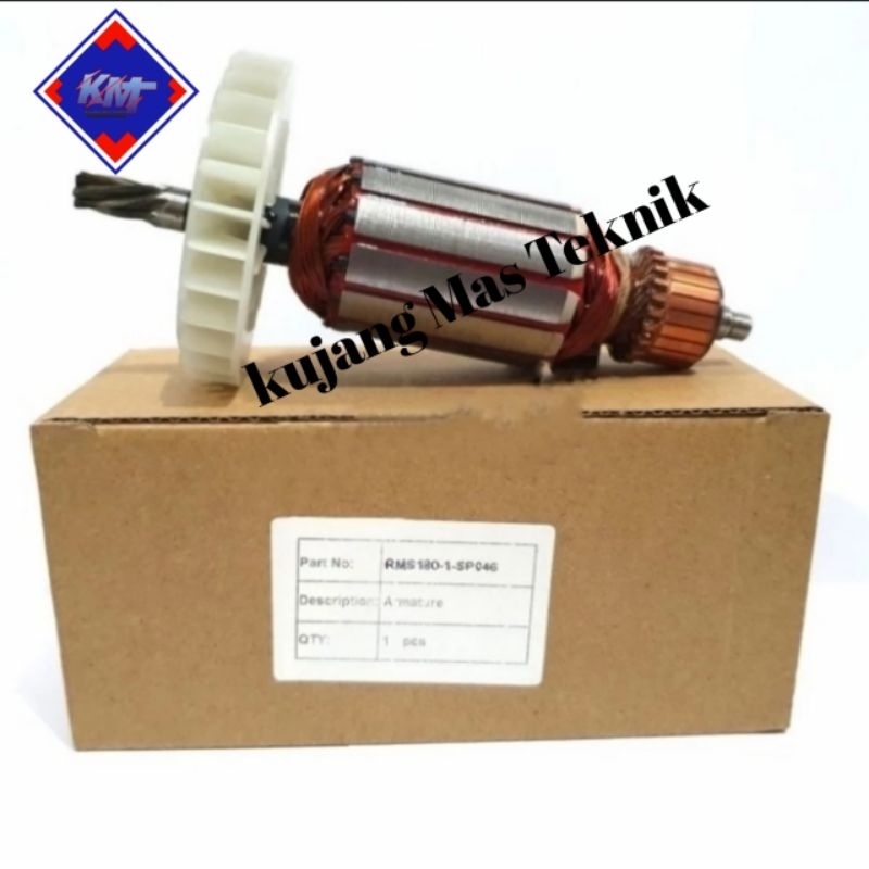 ARMATURE RYU RMS 180-1 ANGKER MITER SAW RYU 7" RMS180-1 RMS 180-1