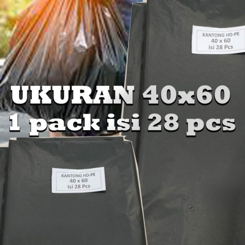Kantong Plastik Sampah 40x60