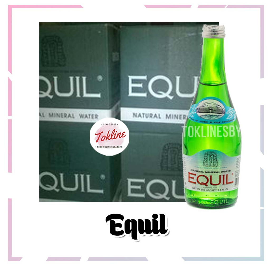 

[ 1 Karton isi 6 Botol ] Equil Natural Sparkling Mineral Water 760ml