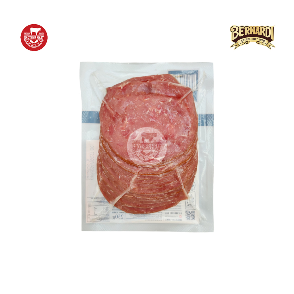 BERNARDI Smoked Beef Bulat 250gr, Halal