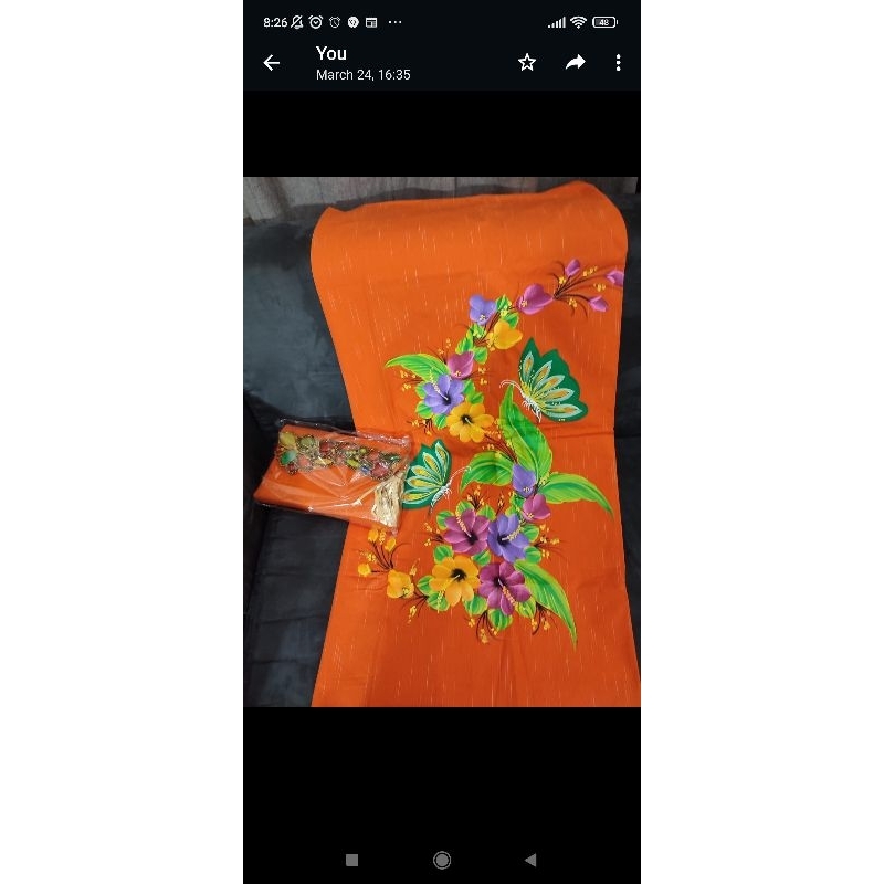 kain tenun lurik gerimis