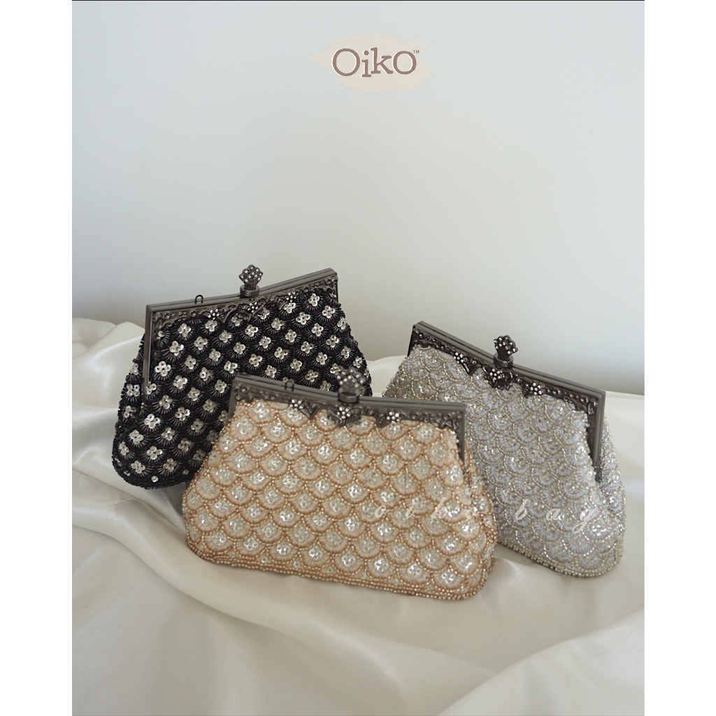 TAS PESTA WANITA IMPORT PREMIUM MEWAH OIKO CLAU