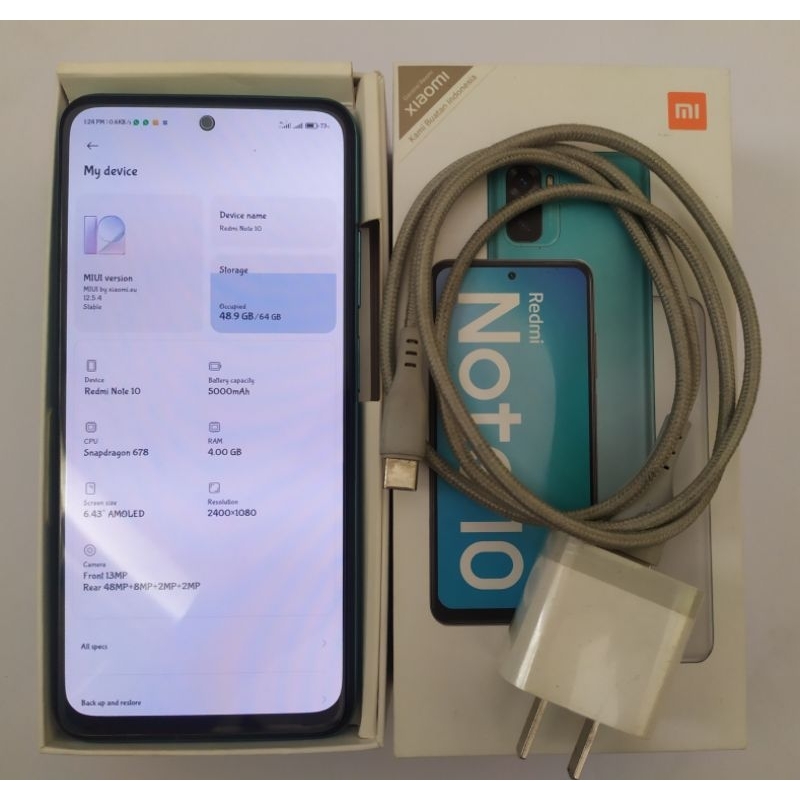 Xiaomi Redmi Note 10 Ram 4 64