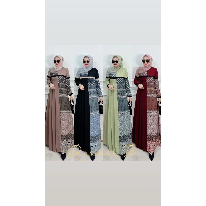 talita dress by rianti.id,,,,gamis ori rianti.id/gamis kekinian/gamis pesta/gamis santai