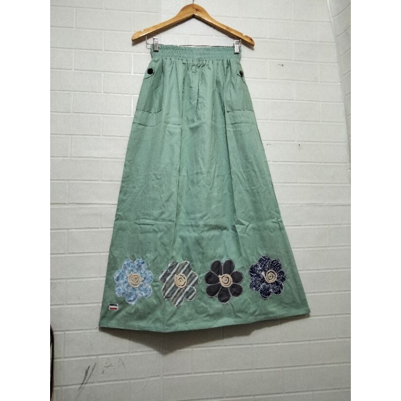 Rok Katun "KHUSUS Hijau Sage"