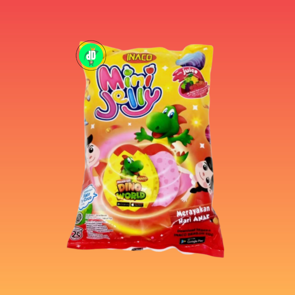 

Inaco Mini Jelly Rasa Mix Size Kecil/Sedang/Besar 5-25 Cup dD Store