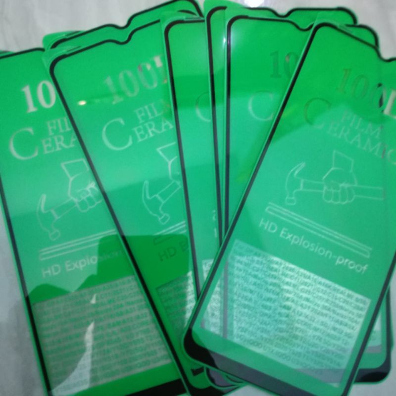 TEMPRED GLASS CERAMIC ANTI PECAH CLEAR FILM 21D FOR OPPO A17K