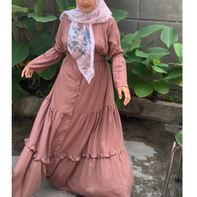 Homey Dress Hara Exclusive / Dress Twill Polos / Dress Rayon twill polos / Dress Rayon Premium / Dre