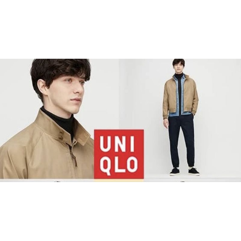 jaket harrington uniqlo original