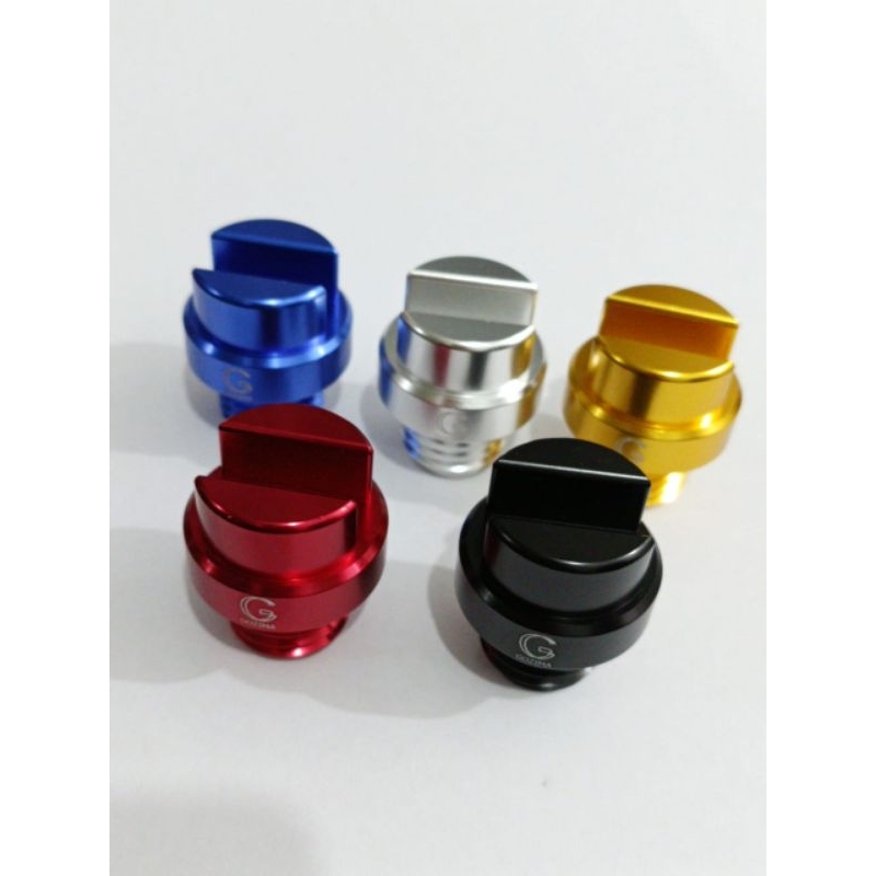 Tutup baut Oli Tutup oli Variasi motor Monel tutup oli Aluminium CNC Aloy model ARM Nmax Aerox Vario