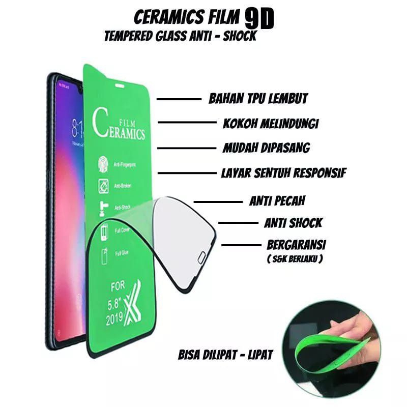 TEMPRED GLASS CERAMIC ANTI PECAH CLEAR FILM 21D SAMSUNG M12