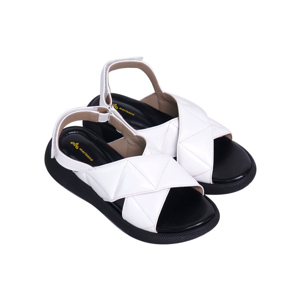 Sandal Wedges Wanita Silang Tali Belakang BJ 08