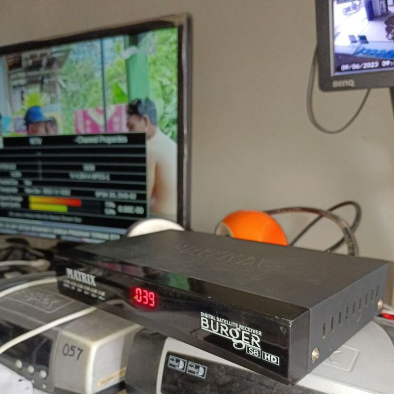 Rx second Receiver Matrix Burger S8 HD Chipset GX6605S full Upgrade siap pakai