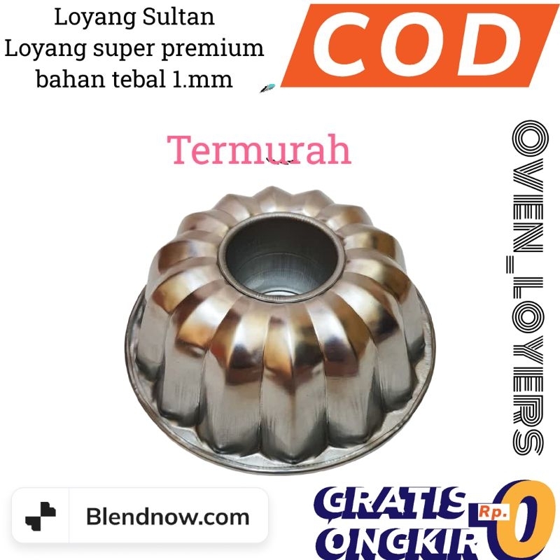 Loyang kue sultan / Loyang premium anti lengket