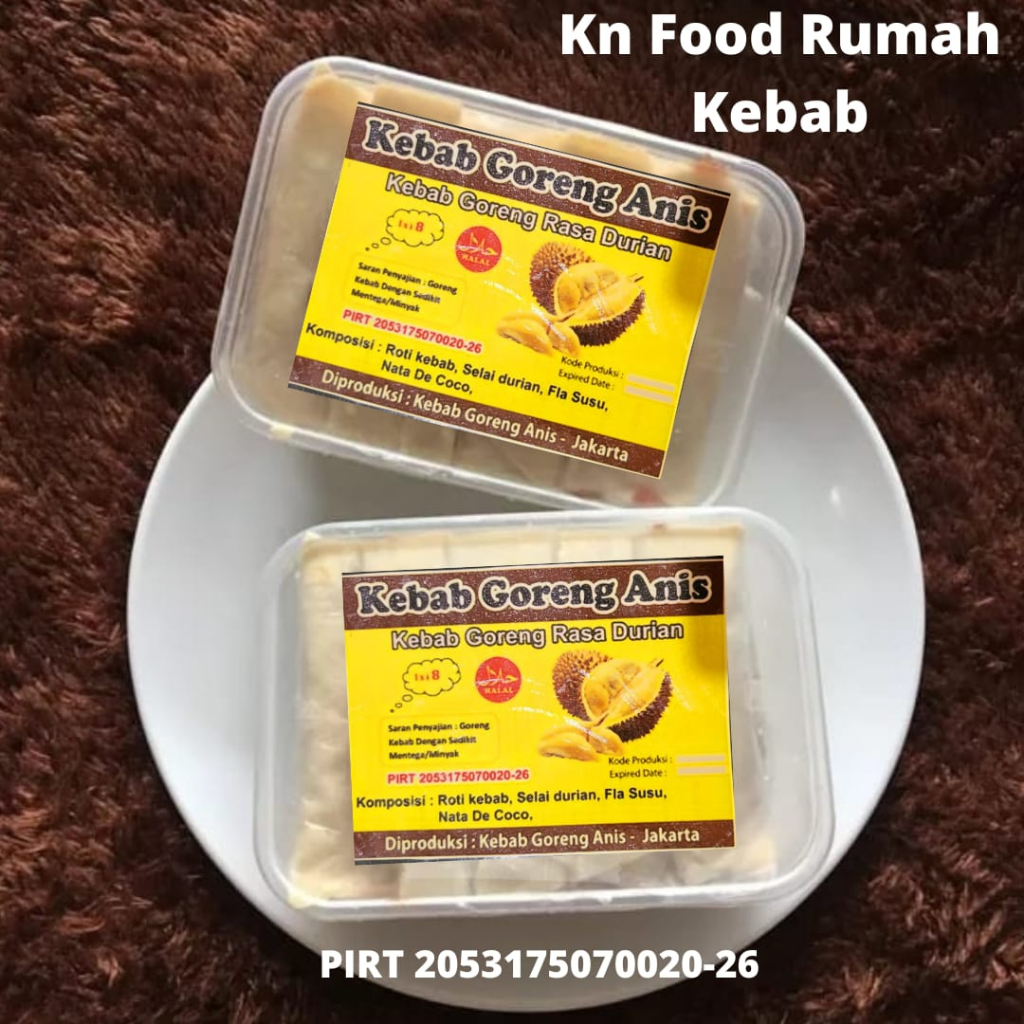 

Kebab Mini Durian Frozen isi 8