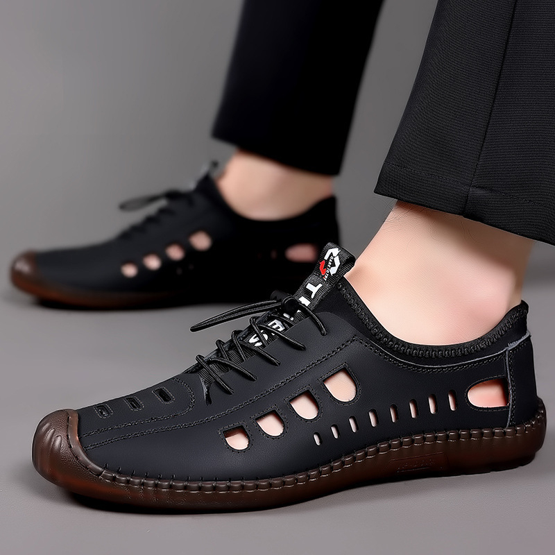 Sepatu Pria Casual Slip On Sepatu Import Fashion Pria Sepatu Kerja Hitam