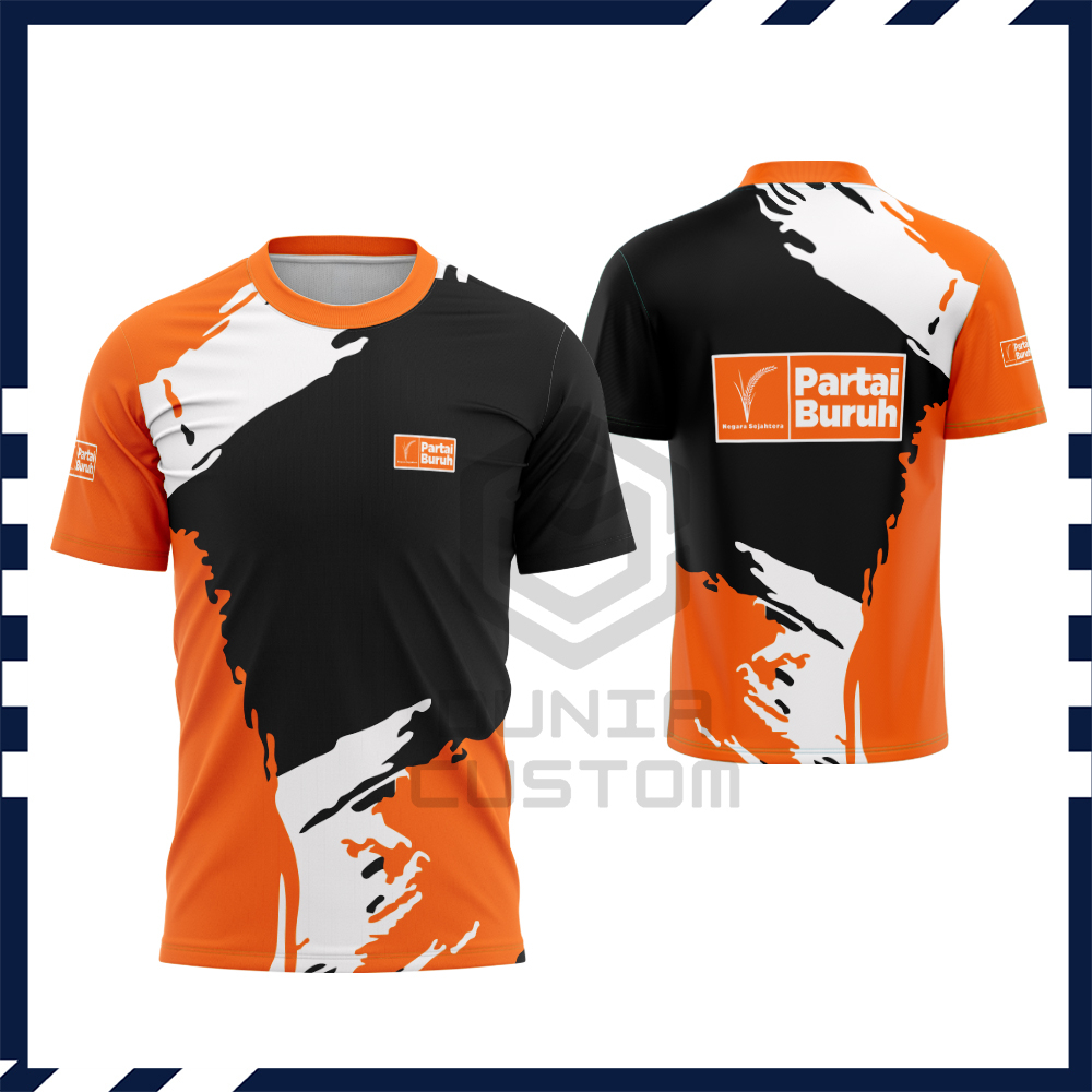 Kaos Buruh || Baju Kaos Partai Buruh Negara Sejahtera Logo Partai BURUH INDONESIA Pilpres Pemilu 202